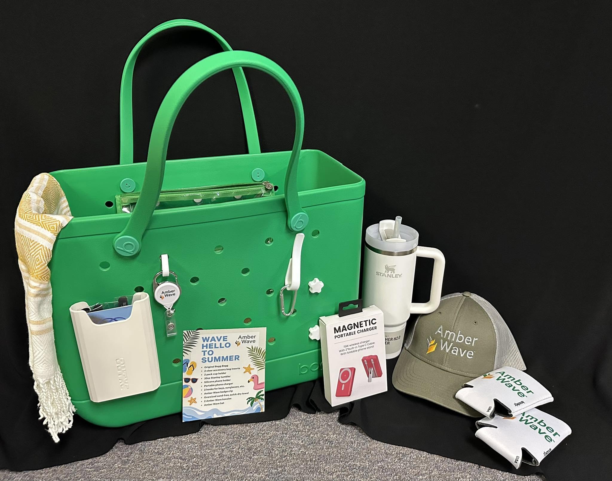 NWKareS Hospice Services Auction Basket donated by Amber Wave