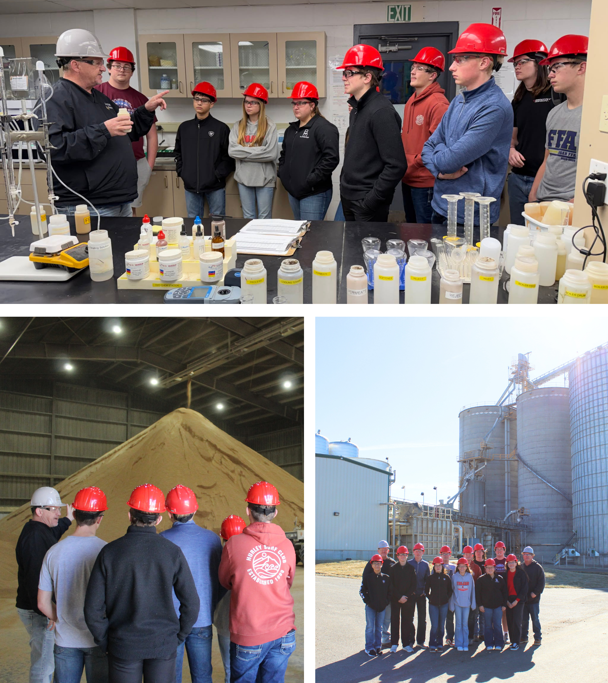 Logan High School USD 326 Amber Wave biofuel facility tour